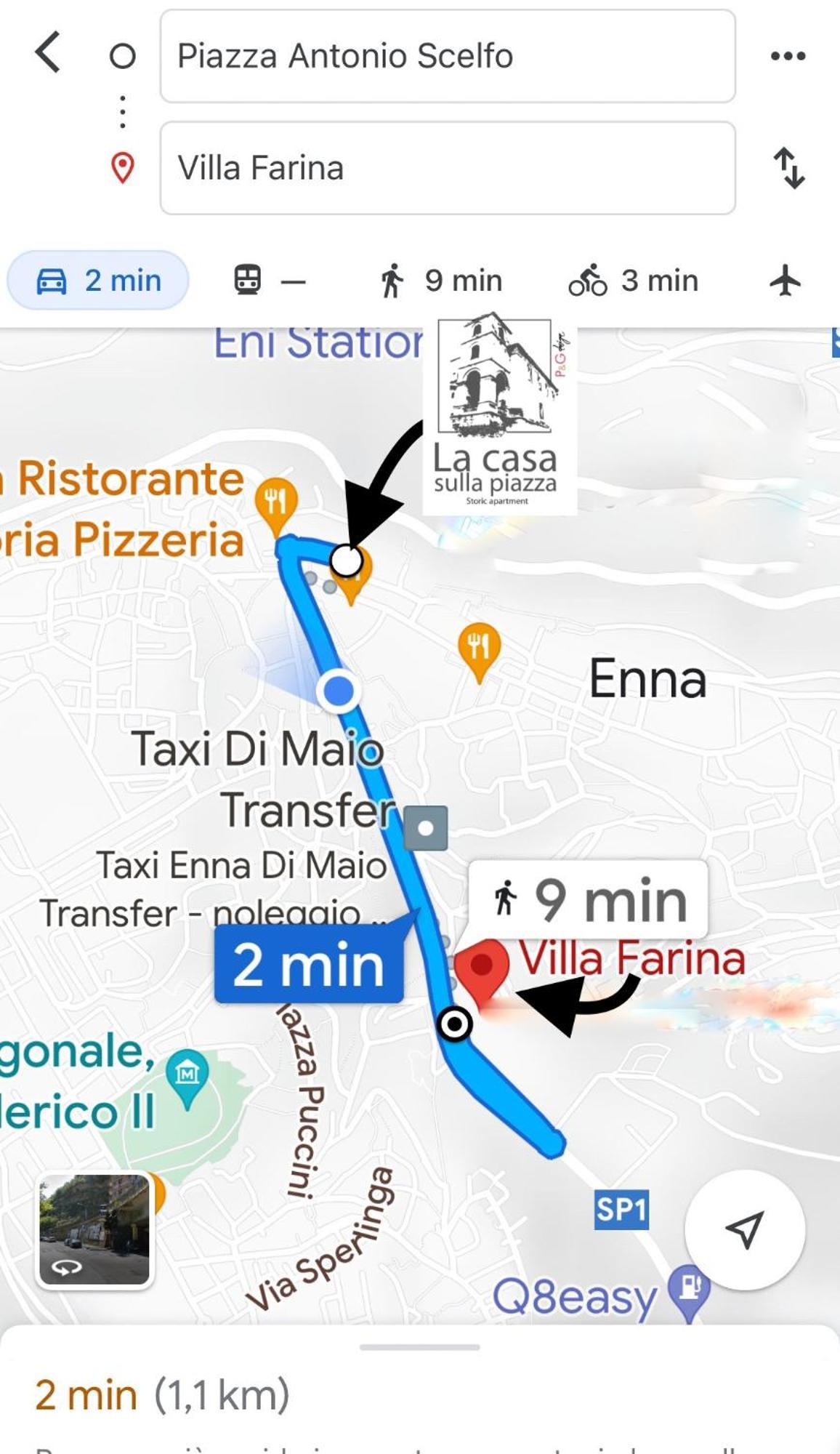 La Casa Sulla Piazza Daire Enna Dış mekan fotoğraf